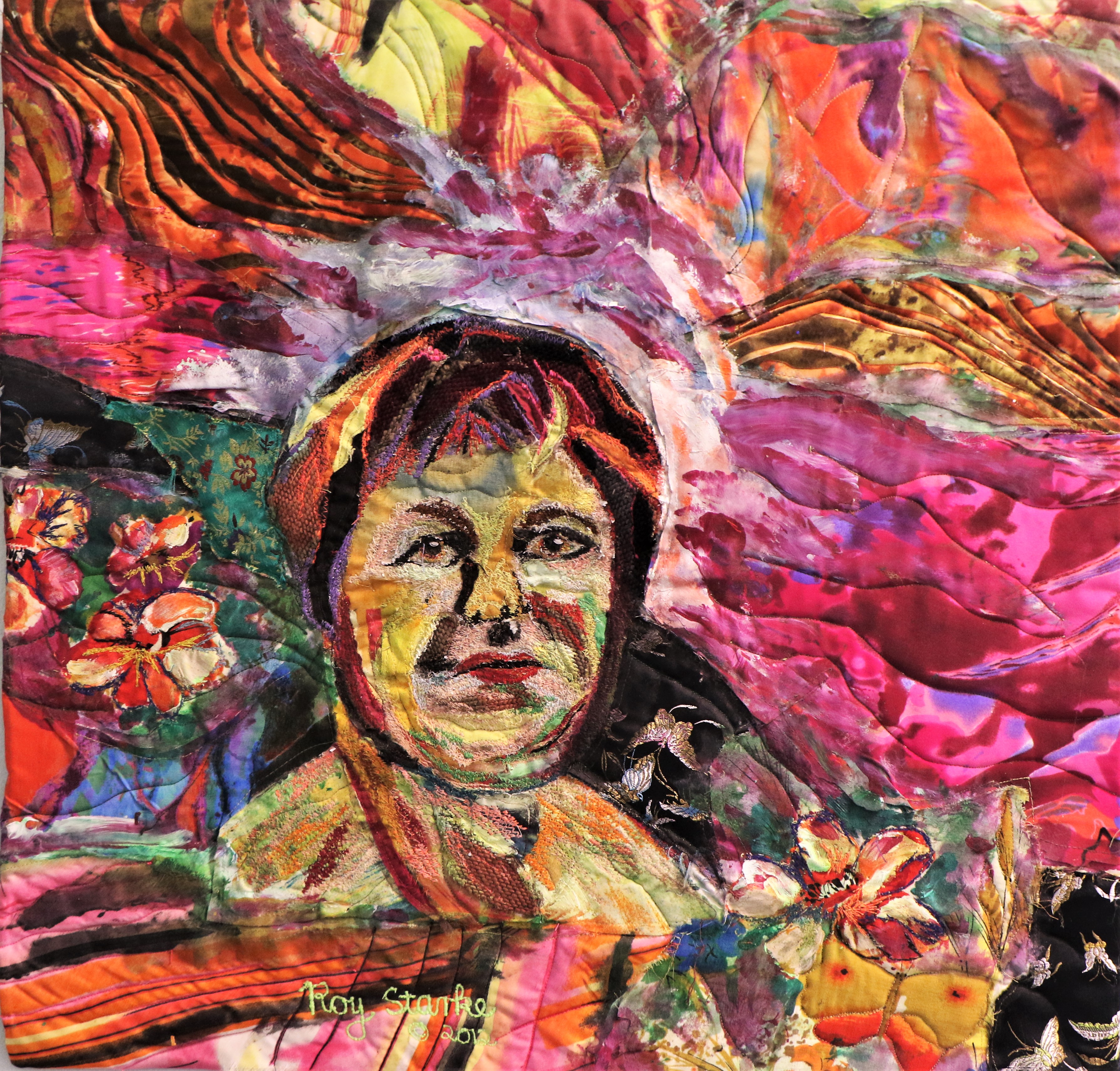 Enid Viljoen — fibre artist, art quilter and quiltist, Western Cape South Africa